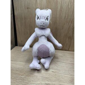Mewtwo 12" Plush Toy Japanese With Tags Genesect Movie 2013 Banpresto Crane King